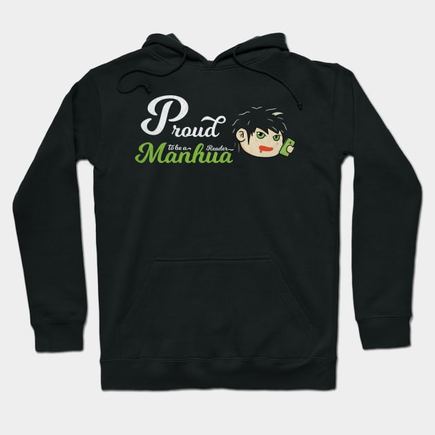 Trendy Vintage Proud To Be A Manhwa Reader Hoodie by Kidrock96